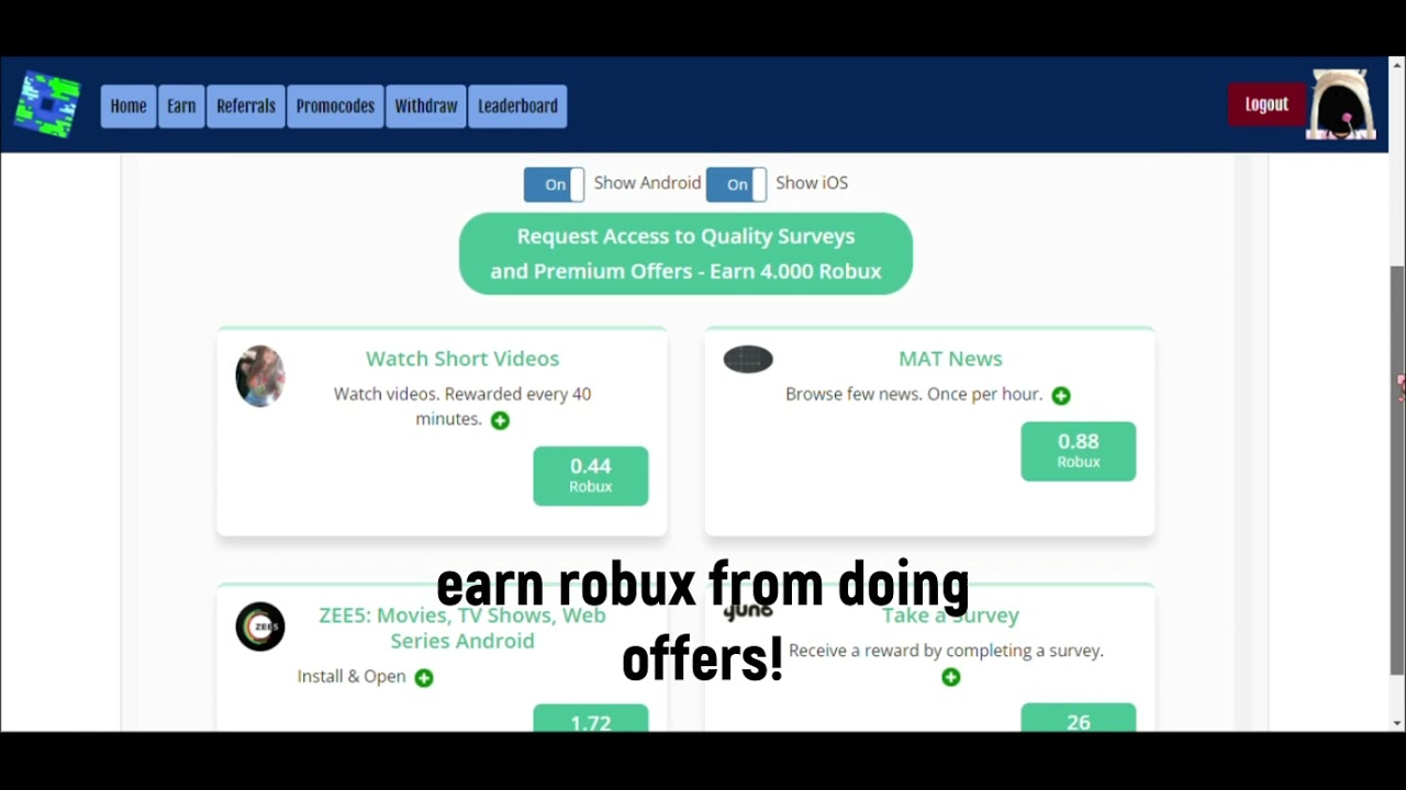 HOW TO GET FREE ROBUX IN PlanetRobux ( NEW ) ( WORKING ON 2021 ) - YouTube
