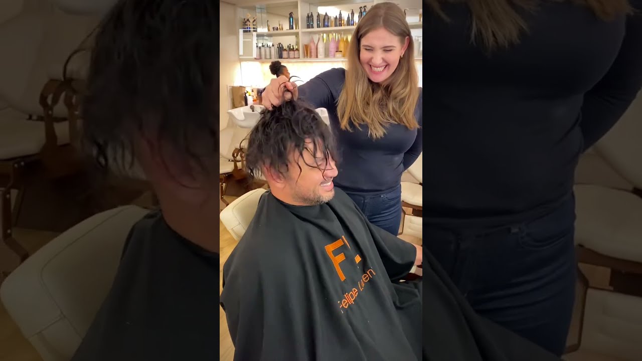 Venha ao Salão Felipe Lorenzo e Descubra uma Transformação Incrível!