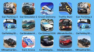 Car Parking 2, Car Simulator 2, Crash Delivery, Traffic Run, Car Parking 3D, Car Simulator screenshot 2