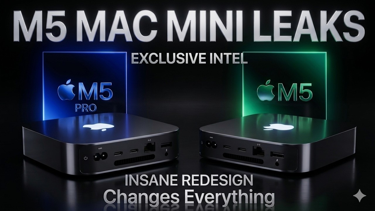 M5 Mac Mini (2026) - Everything Apple Just Changed! - YouTube