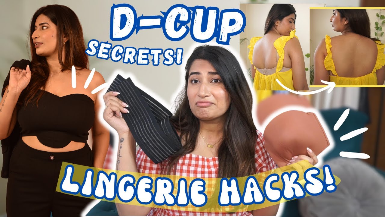 LIFE-CHANGING BIG BOOB HACKS (Part 2)! Strapless Bra for D-Cup