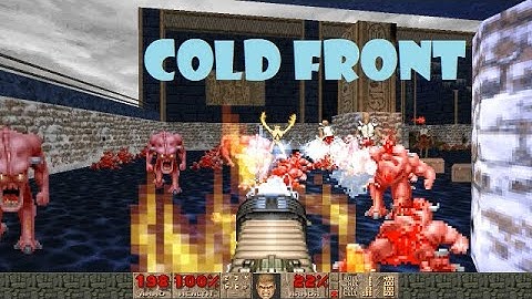 Doom 2: First attempt of Cold Front - 4 maps by Egg Boy - UV MAX & commentary