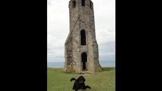 📽 the pepperpot ,  AKA st catherines oratory - dog walk - isle of wight