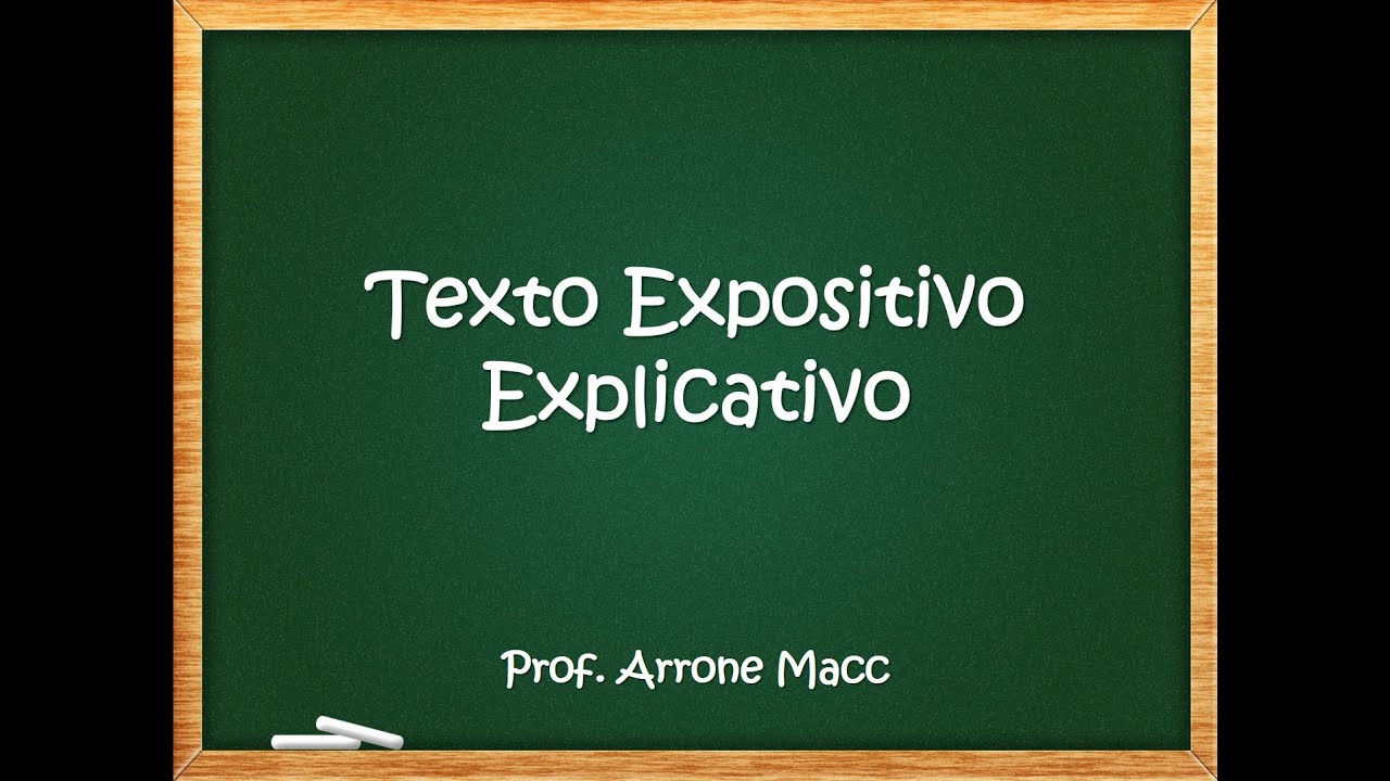Texto Expositivo - Explicativo