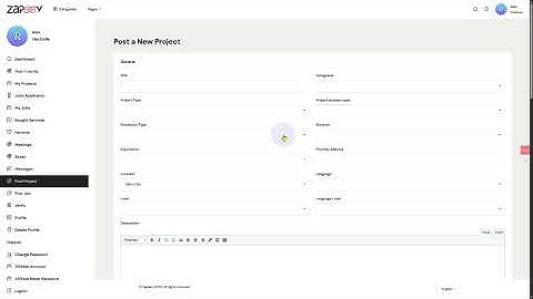 How to Post a Project on Zapaey (Complete Step-by-Step Guide)