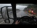 A rainy drive to Åkersberga, Volvo FM 460 Truck & Trailer