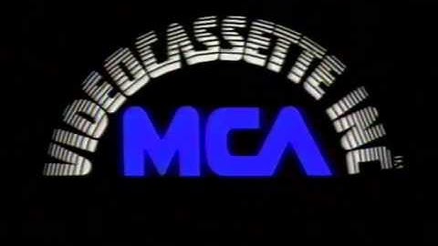 MCA Videocassette, Inc. / Universal Pictures logos (1980/1963)