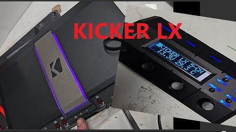 crazy saturday .   NEW  unboxing kicker lx amp 1200.5