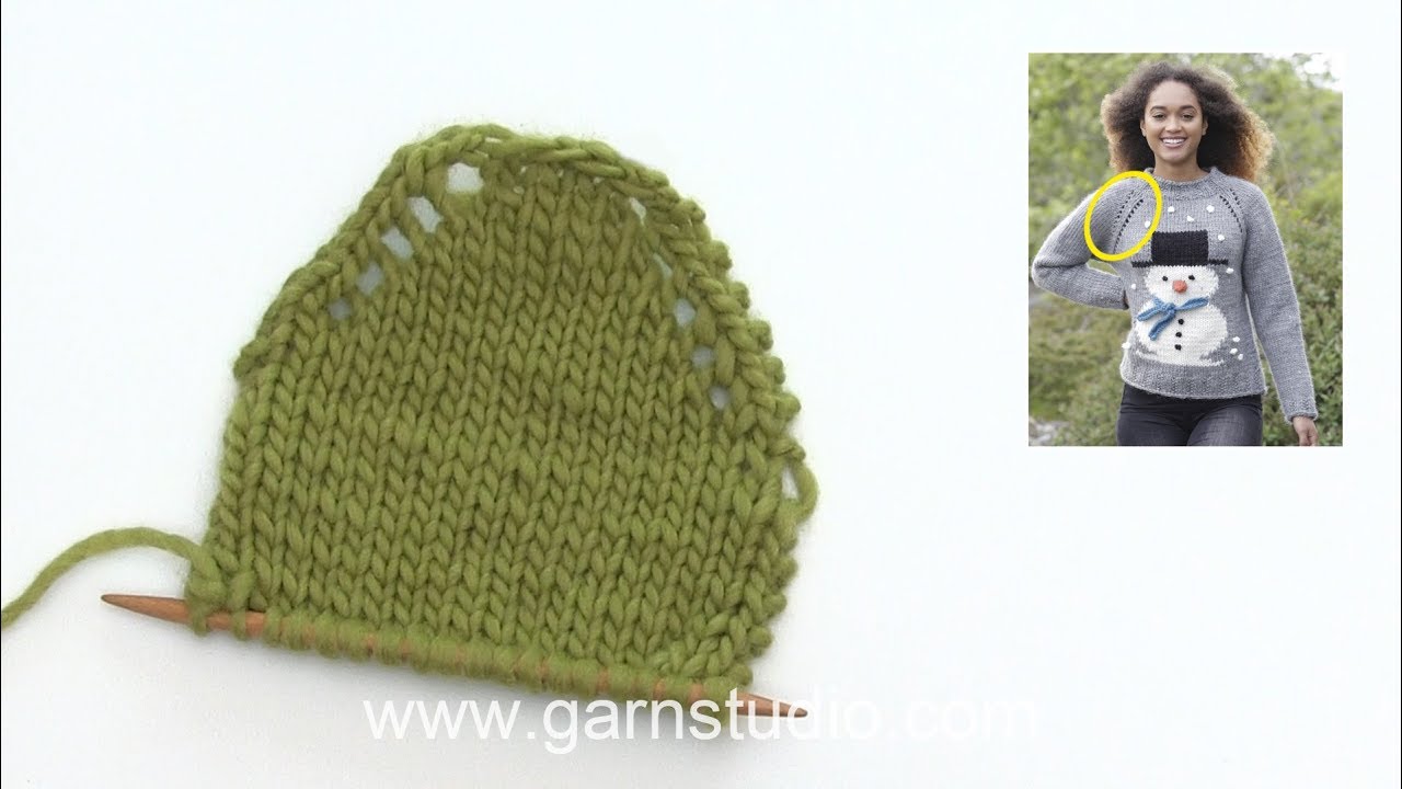 How to start the jumper in DROPS 183-13 - YouTube