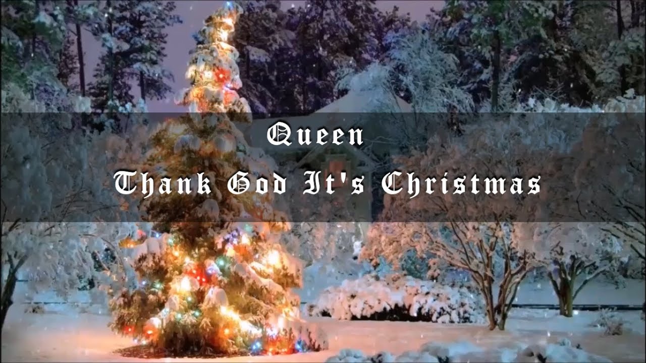 brian may young Queen - Thank God It's Christmas (lyrics)