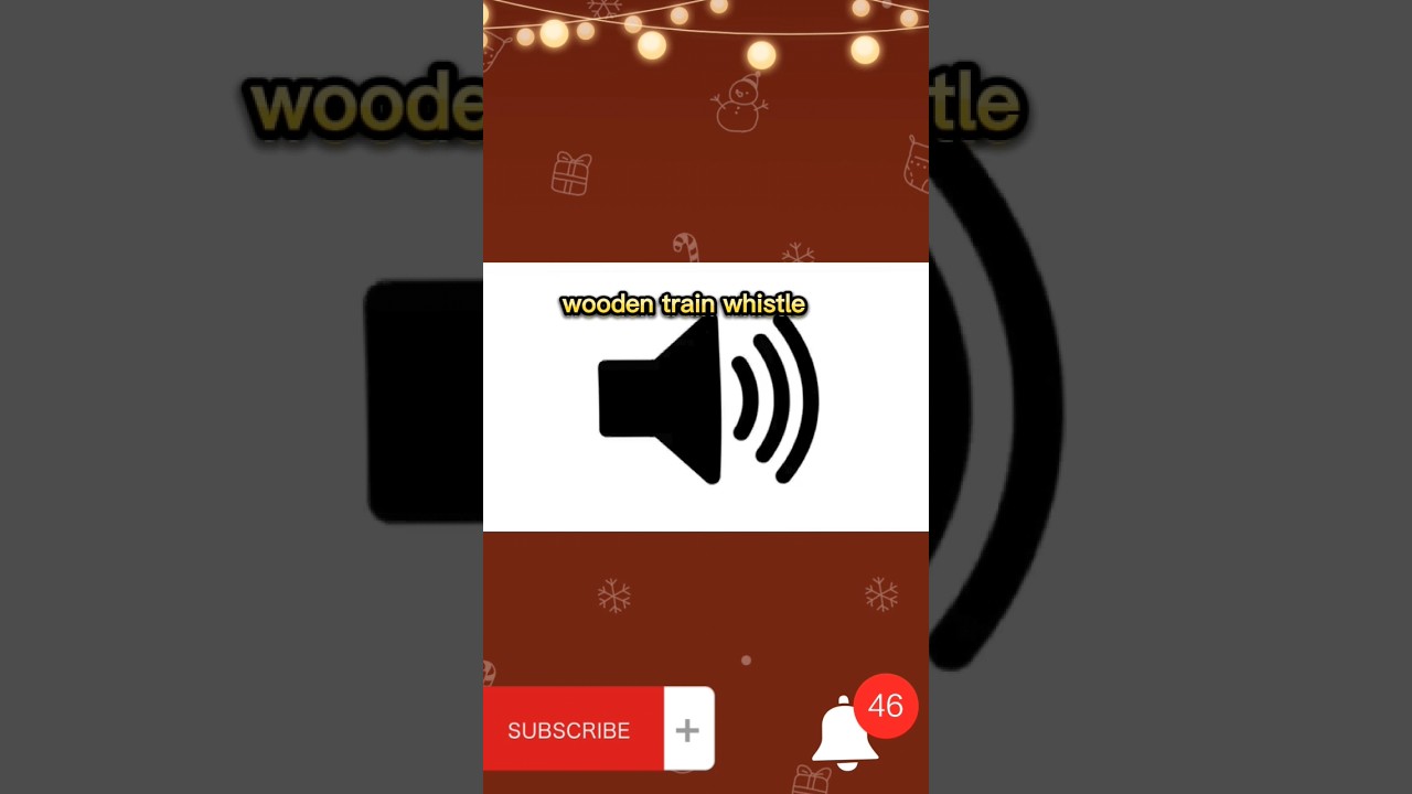 sounds effects no copyright sounds effects/ wooden train whistle/ train horan #shortvideo