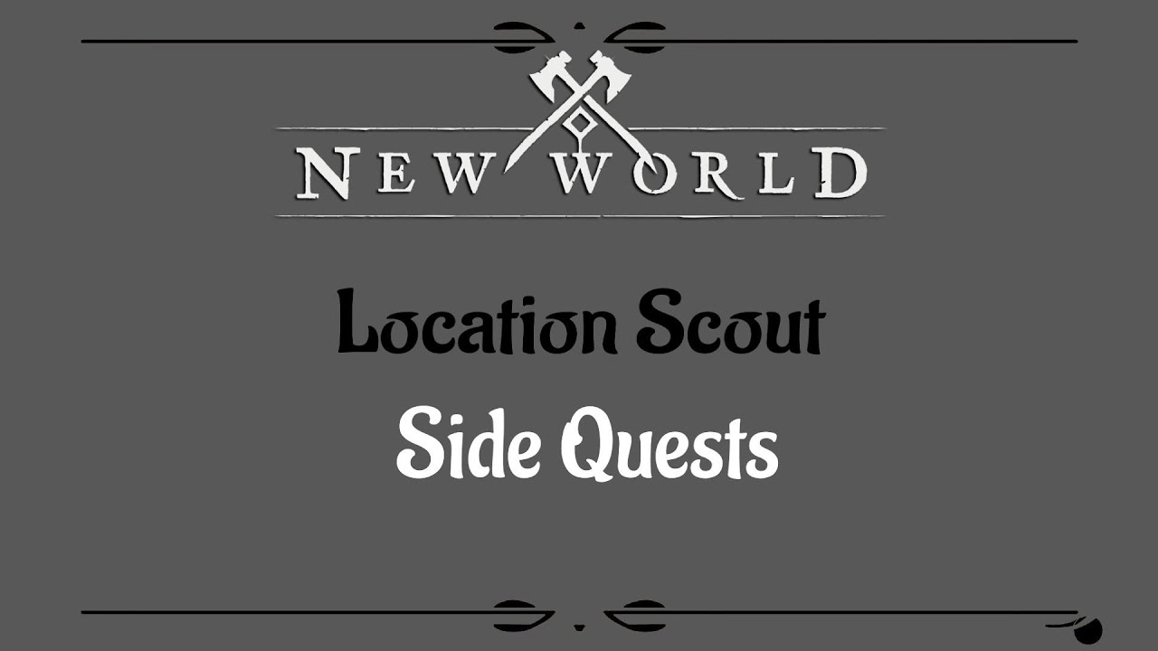 Let's Play - Everyquest - New World - Side Quests - Brightwood - Location Scout
