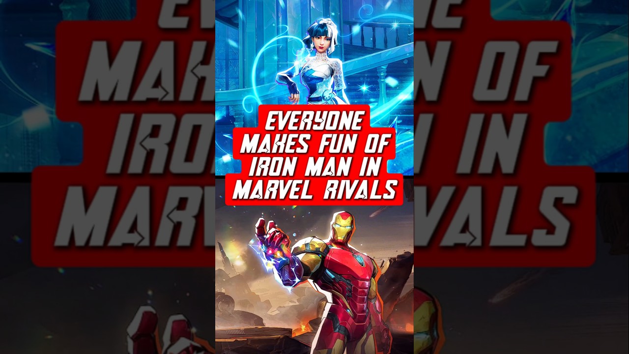 Everyone ROASTS Iron man #gaming #funny #memes Ft: Bucky, Peni Parker, Black panther & Luna Snow