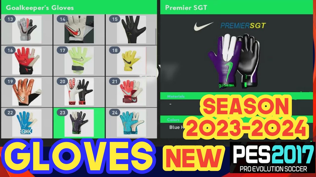 PES-FILES.RU on X: PES 2017 Boots & Gloves Update 2023 by Juna4u