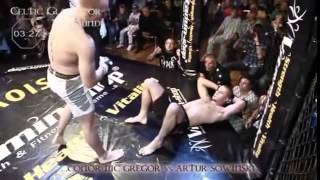 Conor McGregor vs Artur Sowinski Celtic Gladiator 2 Clash of the Giants 2011