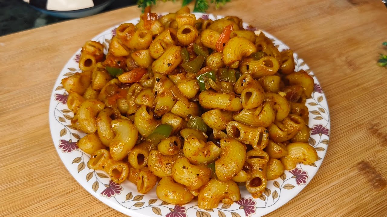 Spicy, Masaledar Macaroni recipe। पास्ता रेसीपी। macaroni Recipe