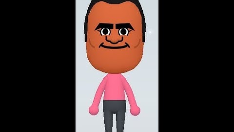 Nintendo CPU Wii/Switch Mii Character: Tommy Mii