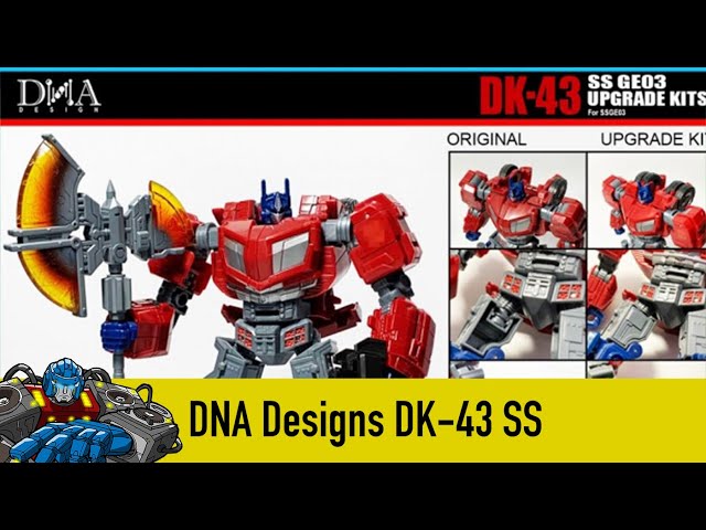 DNA Designs DK-43 SS GE Optimus Prime Kit - YouTube