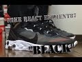NIKE REACT ELEMENT 87 "Black" review & onfeet!!