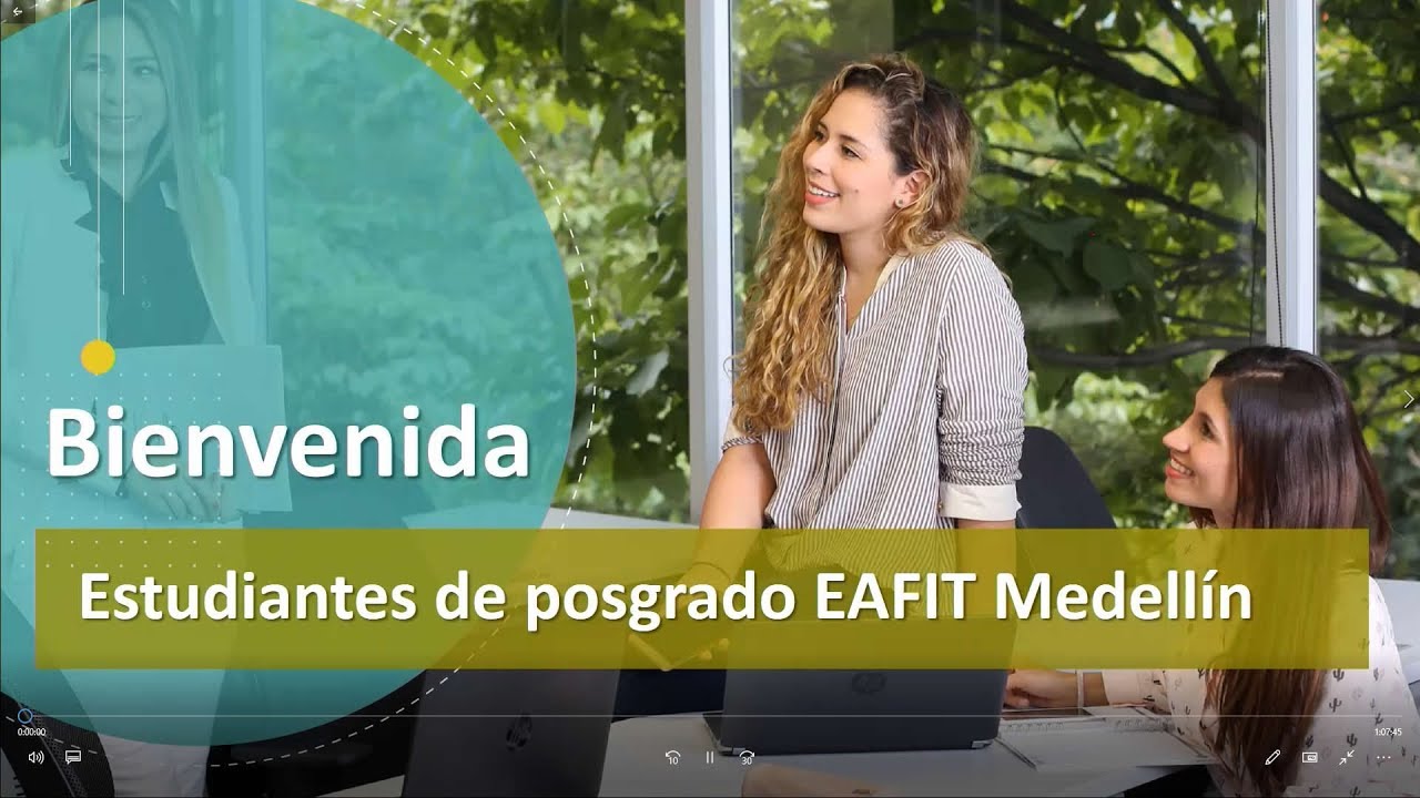 Jornada de bienvenida para estudiantes de posgrado 2019-II - YouTube