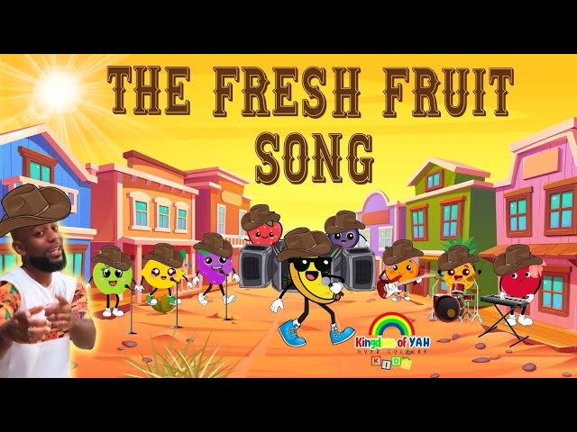 The Fresh Fruit Song | Official Lyric & Dance Video for Children