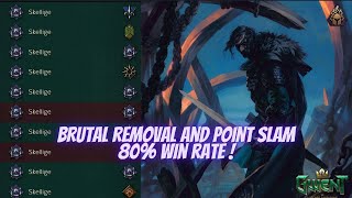 Gwent The Og Warrior With Eist 80% Win Rate Brutal Removal And Point Slam