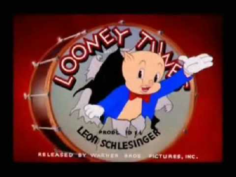 Porky Pig Classic  - Thats All Folks!  Large