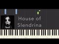Slendrina Themes On Piano - Piano Tutorial