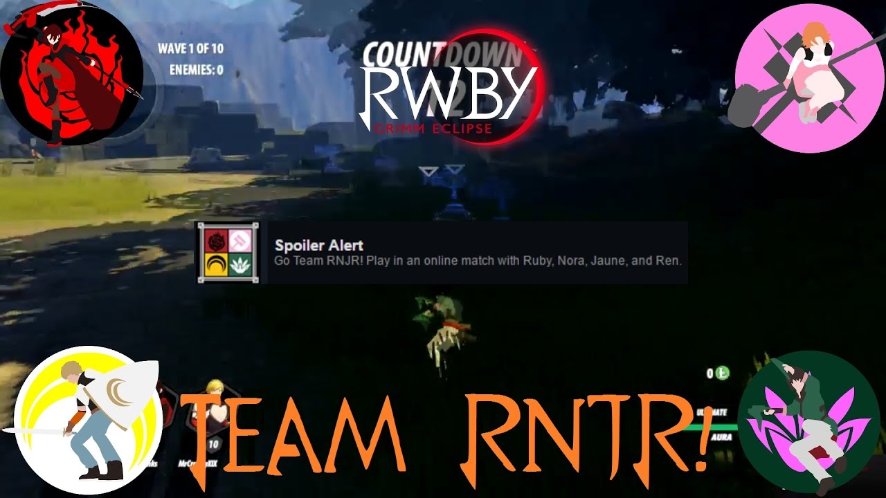 Team RNJR RWBY Grimm Eclipse - YouTube