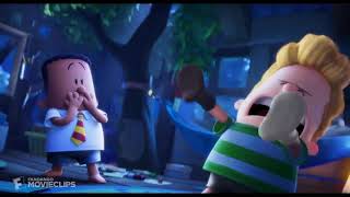 Captain Underpants The First Epic Movie Puppet Nightmare Scene Sparta Crash Remix