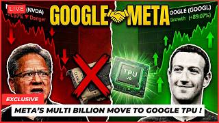 Jensen Huang PANICS as Meta Ditches Nvidia for Google Cloud TPU !