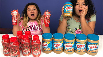Don’t Choose the Wrong Peanut Butter VS Jelly Slime Challenge