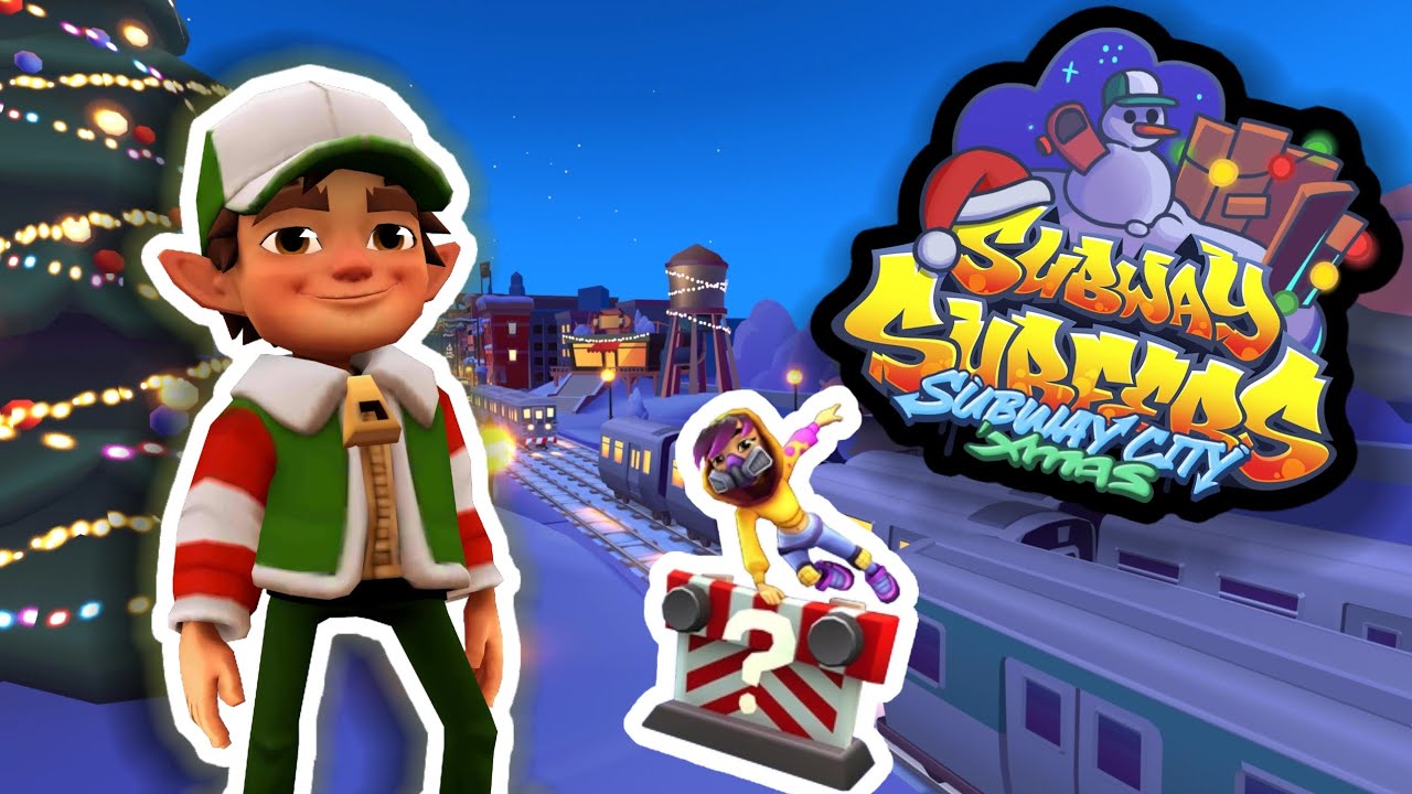 Subway Surfers SUBWAY CITY XMAS Mystery Hurdles 2025 - Android Gameplay 🎄🚧