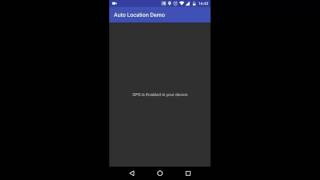 Android Location Dialog Demo screenshot 4