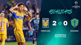 Tigres Uanl Vs Sounders 2026 Concacaf Champions Cup Quarterfinals