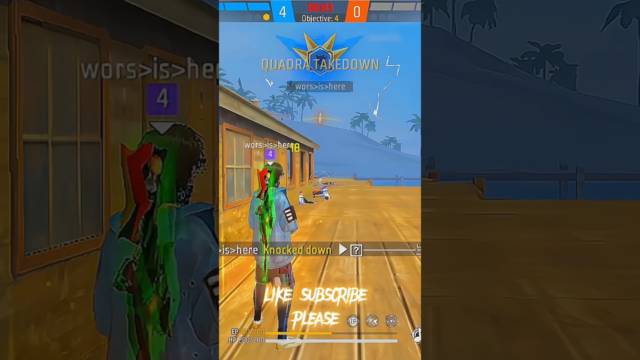 Destroyed in second🥶🥵