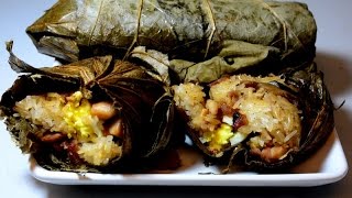 Dim Sum : Sticky Rice in Lotus Leaves