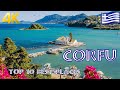 Corfu greece 4k 2023 top 10 things to do