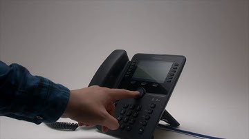 How to find a MAC address on an iPECS 1000i handset