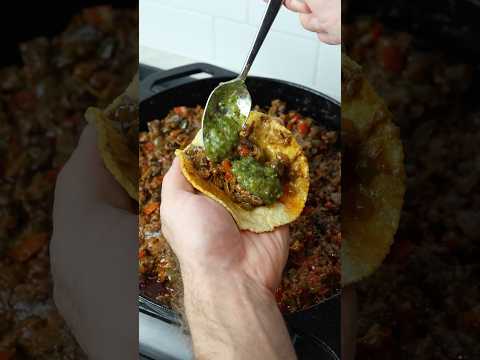 Video thumbnail: Tacos de Alambe. Full recipe on my website. Link in bio. #recipe