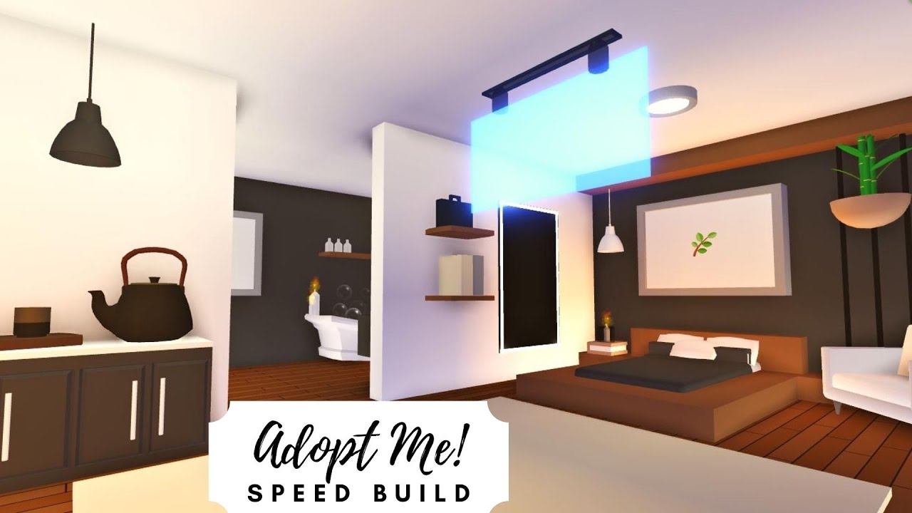 Donut House Modern Neutral Home Speed Build Part 2 Roblox Adopt Me Youtube - roblox modern chair speed build youtube