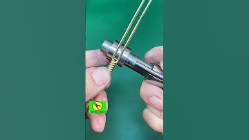 Creative Wire Keychain Hooks Video Study #handmade #tutorial #creative