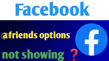 @Friends Facebook new option not showing problem fixed 2022 | Mention all friends fb 2022