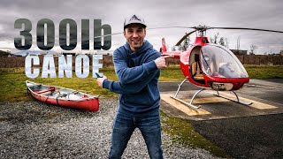 can THIS HELICOPTER lift THAT CANOE??