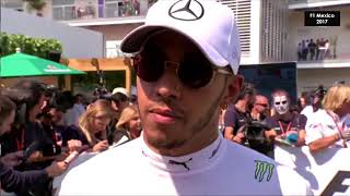 F1 Mexico 2017 - Lewis Hamilton Post-Qualifying Interview