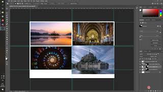 Creating photocollage in Photoshop screenshot 2