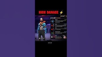 TOP 5 Best Character Skill Combination You Must Try in Free Fire! 🤫🔥 #freefire