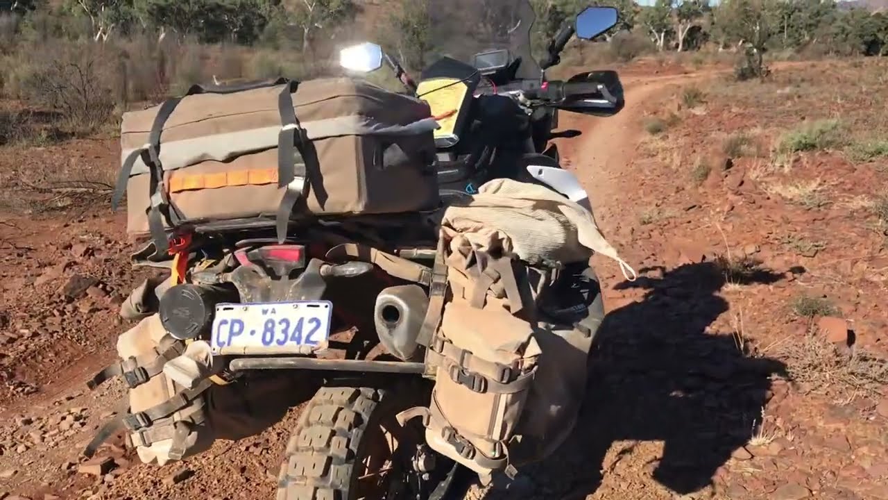 Solo Motorbike Ride, Trans Australian Railway line WA to Flinders SA.