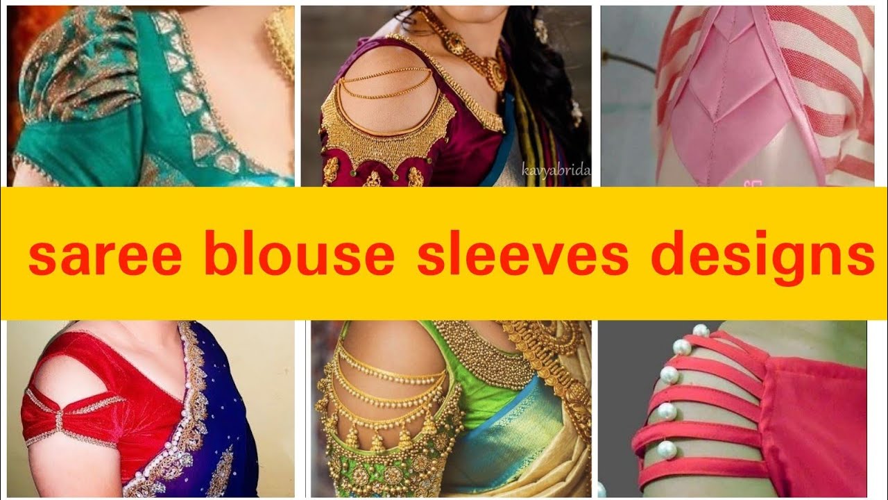 Latest and new Saree blouse sleeves designs || sleeves design 2020 ...