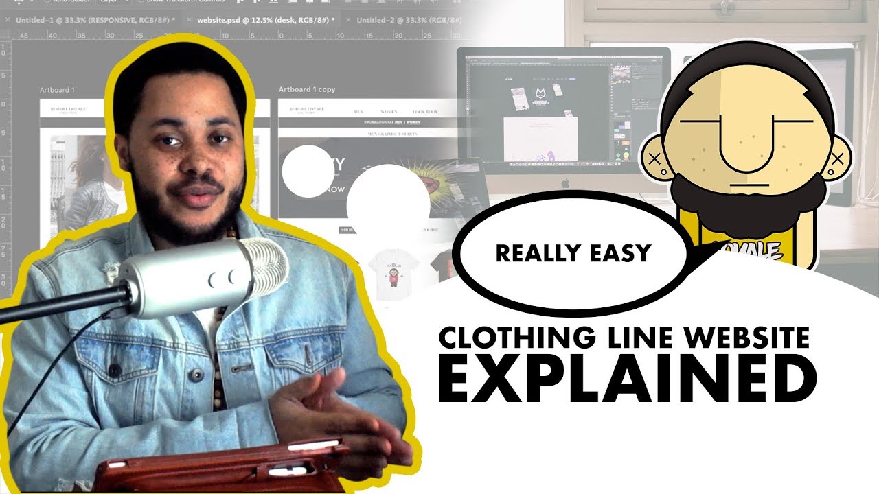 Adobe Muse + Spreadshirt = Easy site Design 